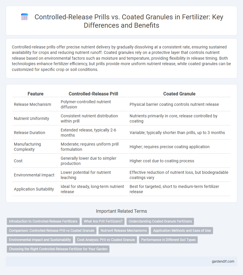 Controlled-Release Prills vs. Coated Granules in Fertilizer: Key Differences and Benefits