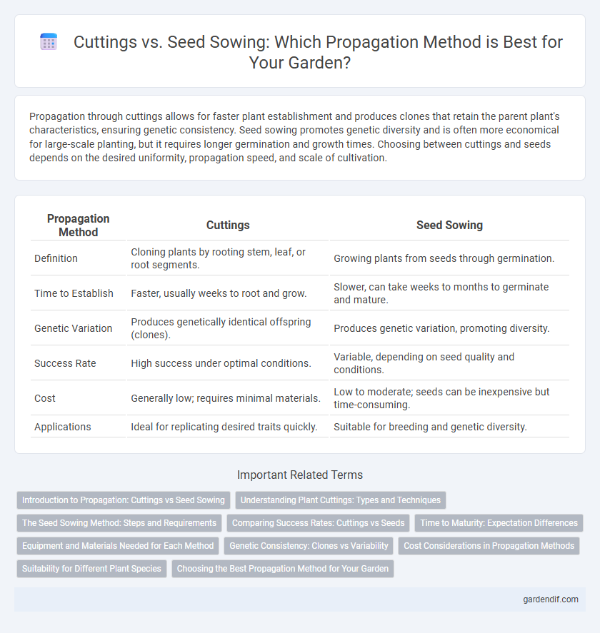 Cuttings vs. Seed Sowing: Which Propagation Method is Best for Your Garden?