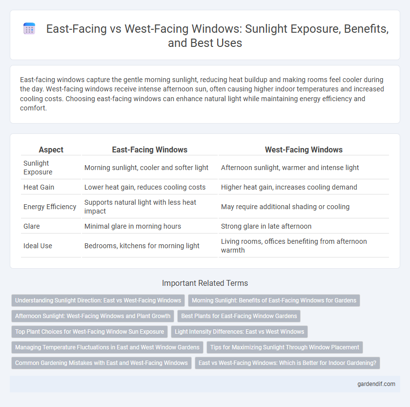 East-Facing vs West-Facing Windows: Sunlight Exposure, Benefits, and Best Uses