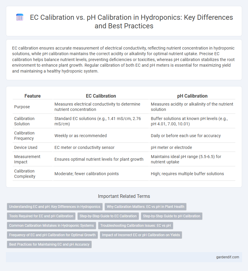 EC Calibration vs. pH Calibration in Hydroponics: Key Differences and Best Practices