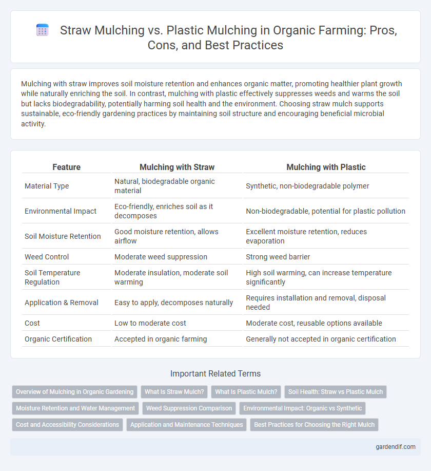 Straw Mulching vs. Plastic Mulching in Organic Farming: Pros, Cons, and Best Practices