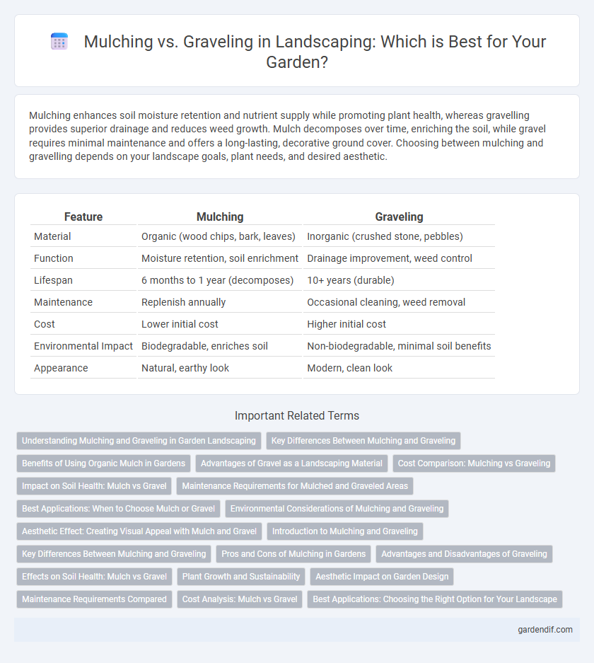 Mulching vs. Graveling in Landscaping: Which is Best for Your Garden?