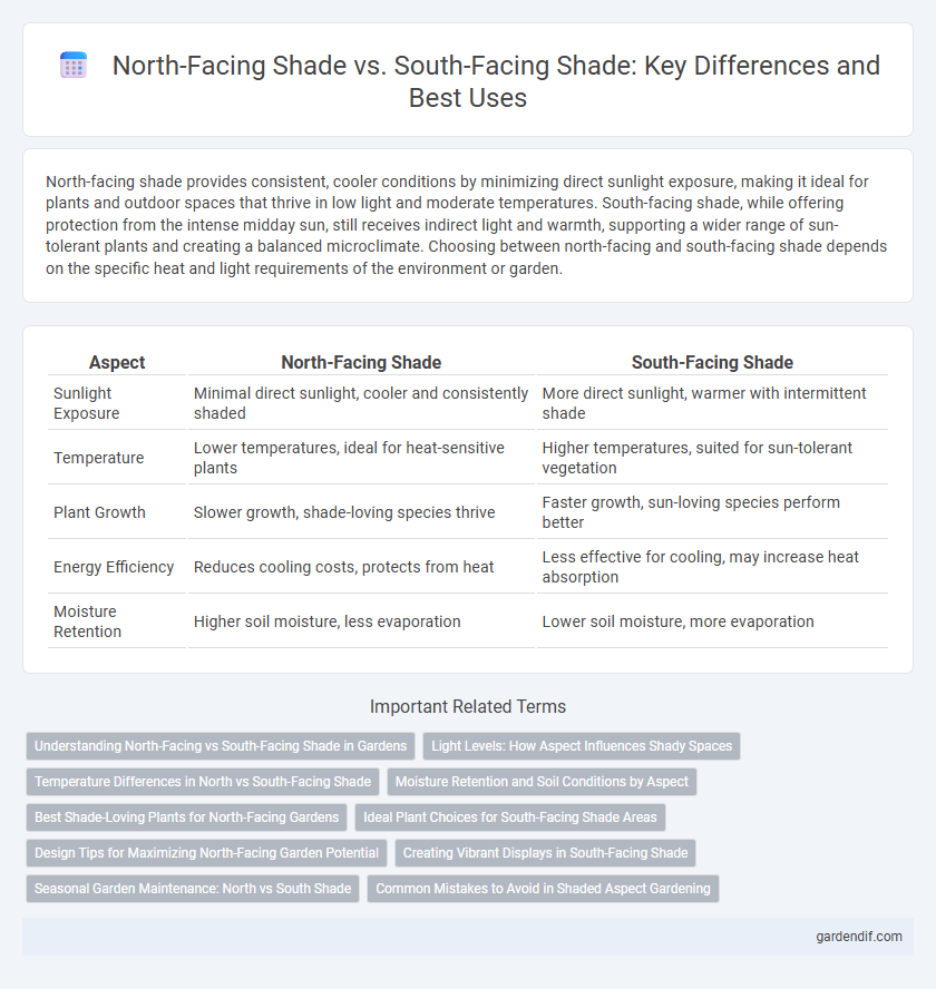 North-Facing Shade vs. South-Facing Shade: Key Differences and Best Uses