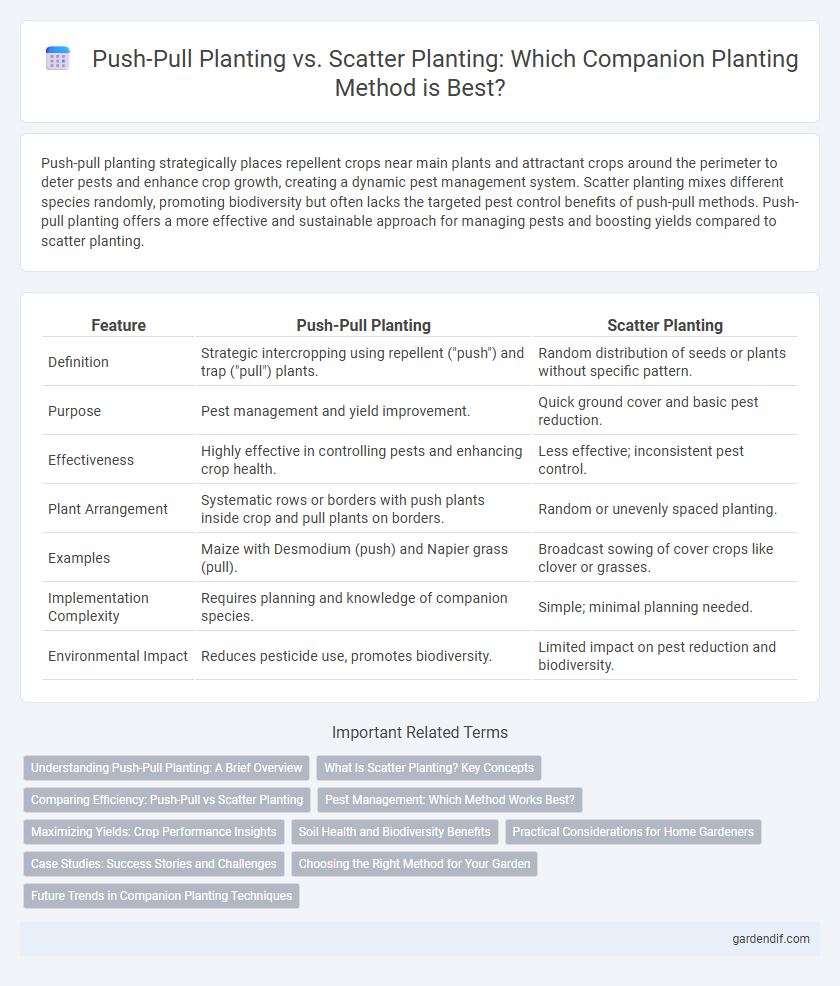 Push-Pull Planting vs. Scatter Planting: Which Companion Planting Method is Best?