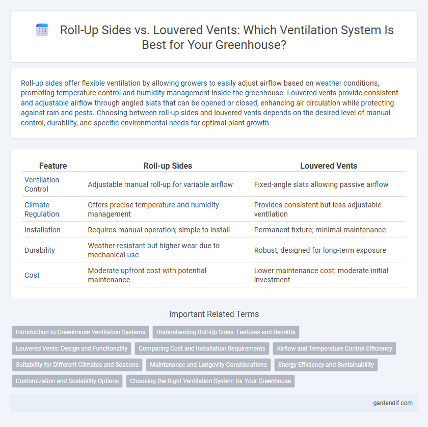 Roll-Up Sides vs. Louvered Vents: Which Ventilation System Is Best for Your Greenhouse?