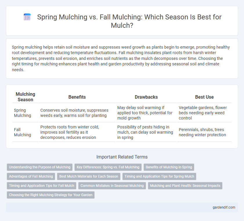 Spring Mulching vs. Fall Mulching: Which Season Is Best for Mulch?