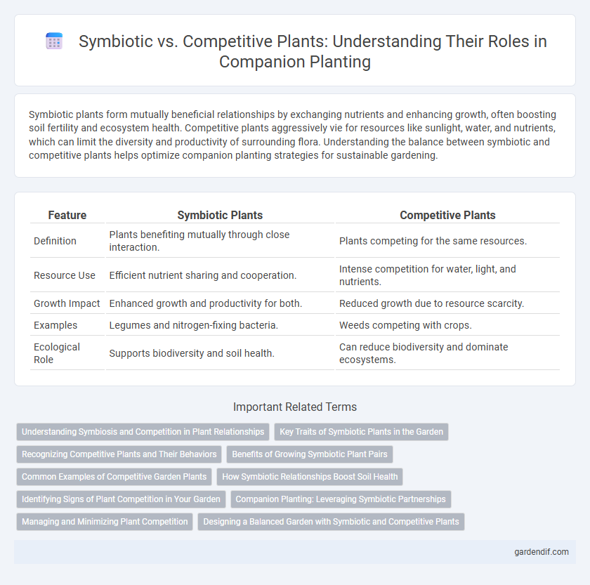 Symbiotic vs. Competitive Plants: Understanding Their Roles in Companion Planting