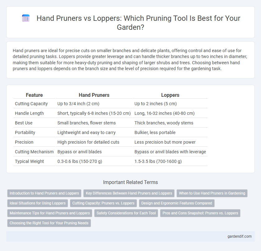 Hand Pruners vs Loppers: Which Pruning Tool Is Best for Your Garden?