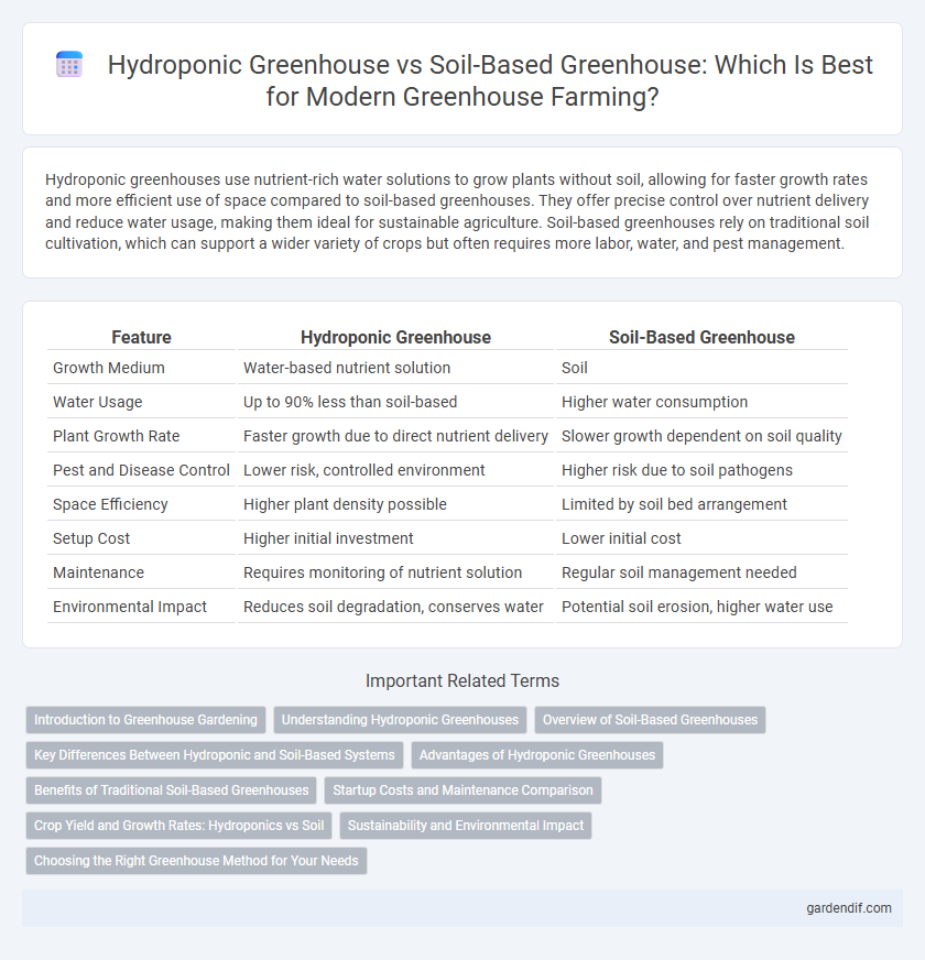 Hydroponic Greenhouse vs Soil-Based Greenhouse: Which Is Best for Modern Greenhouse Farming?
