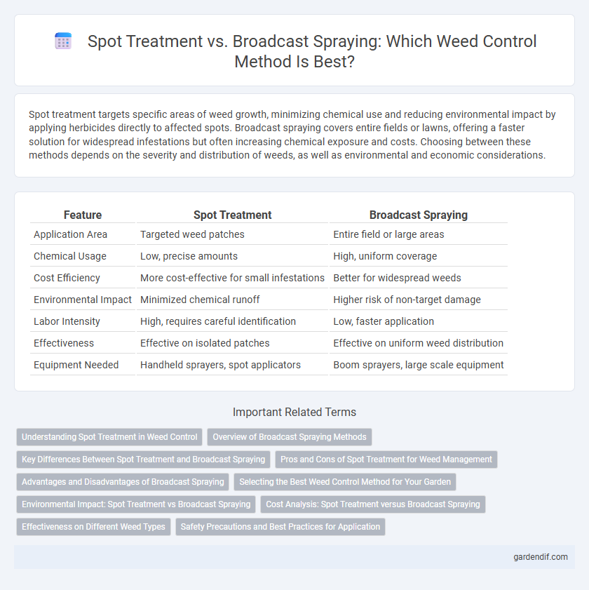 Spot Treatment vs. Broadcast Spraying: Which Weed Control Method Is Best?