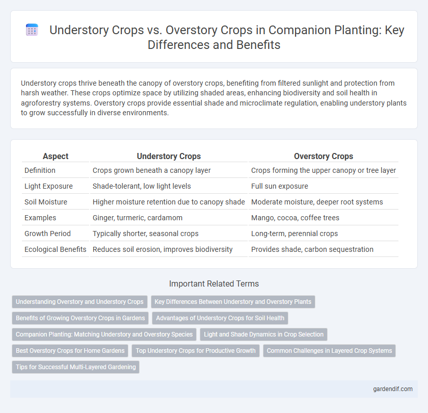 Understory Crops vs. Overstory Crops in Companion Planting: Key Differences and Benefits