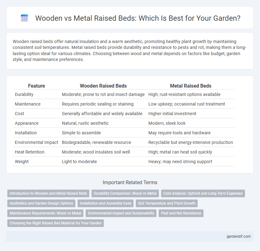 Wooden vs Metal Raised Beds: Which Is Best for Your Garden?