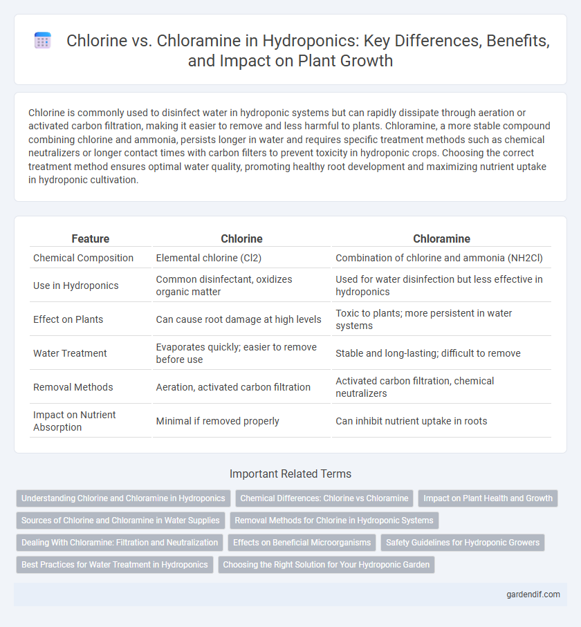Chlorine vs. Chloramine in Hydroponics: Key Differences, Benefits, and Impact on Plant Growth