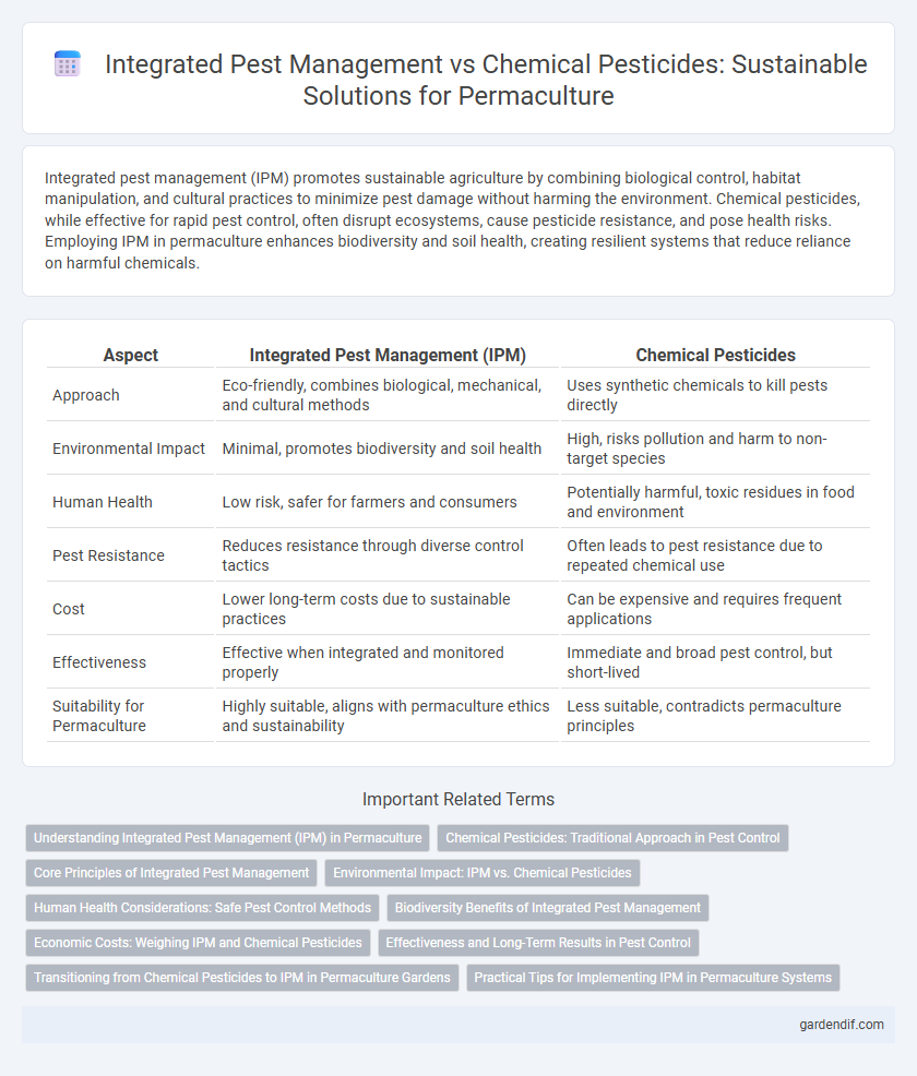 Integrated Pest Management vs Chemical Pesticides: Sustainable Solutions for Permaculture