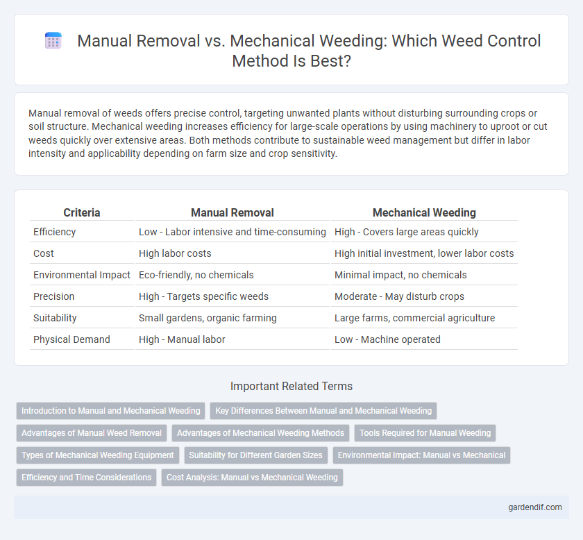 Manual Removal vs. Mechanical Weeding: Which Weed Control Method Is Best?
