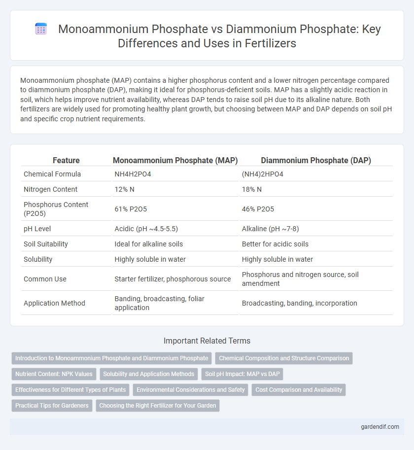 Monoammonium Phosphate vs Diammonium Phosphate: Key Differences and Uses in Fertilizers