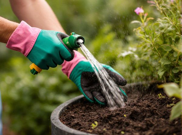 Mulch Watering vs. Bare Soil Watering: Which Is More Effective for Plant Health?