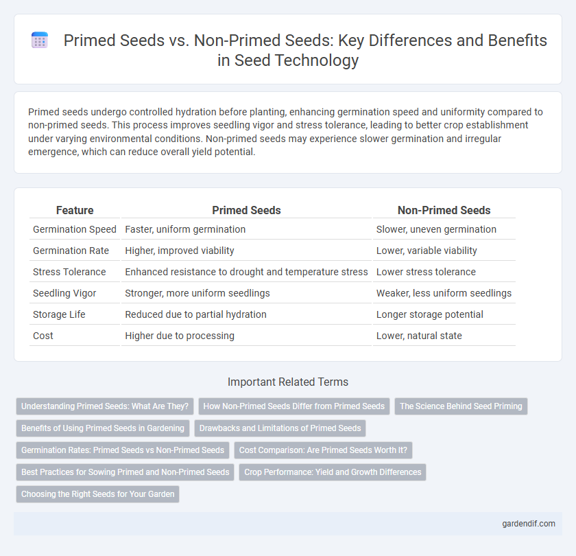 Primed Seeds vs. Non-Primed Seeds: Key Differences and Benefits in Seed Technology