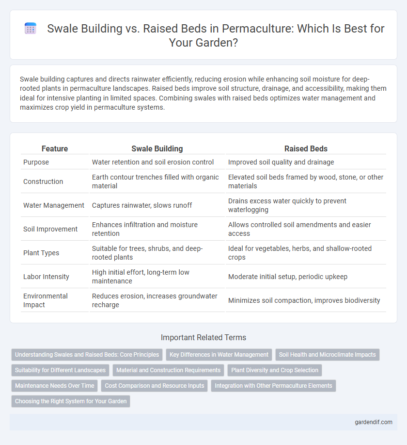 Swale Building vs. Raised Beds in Permaculture: Which Is Best for Your Garden?