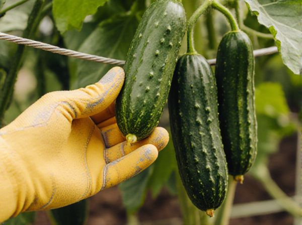 Trellising Cucumbers vs. Letting Them Sprawl: Pros and Cons for Edible Gardens